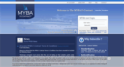 Desktop Screenshot of myba-econtract.com